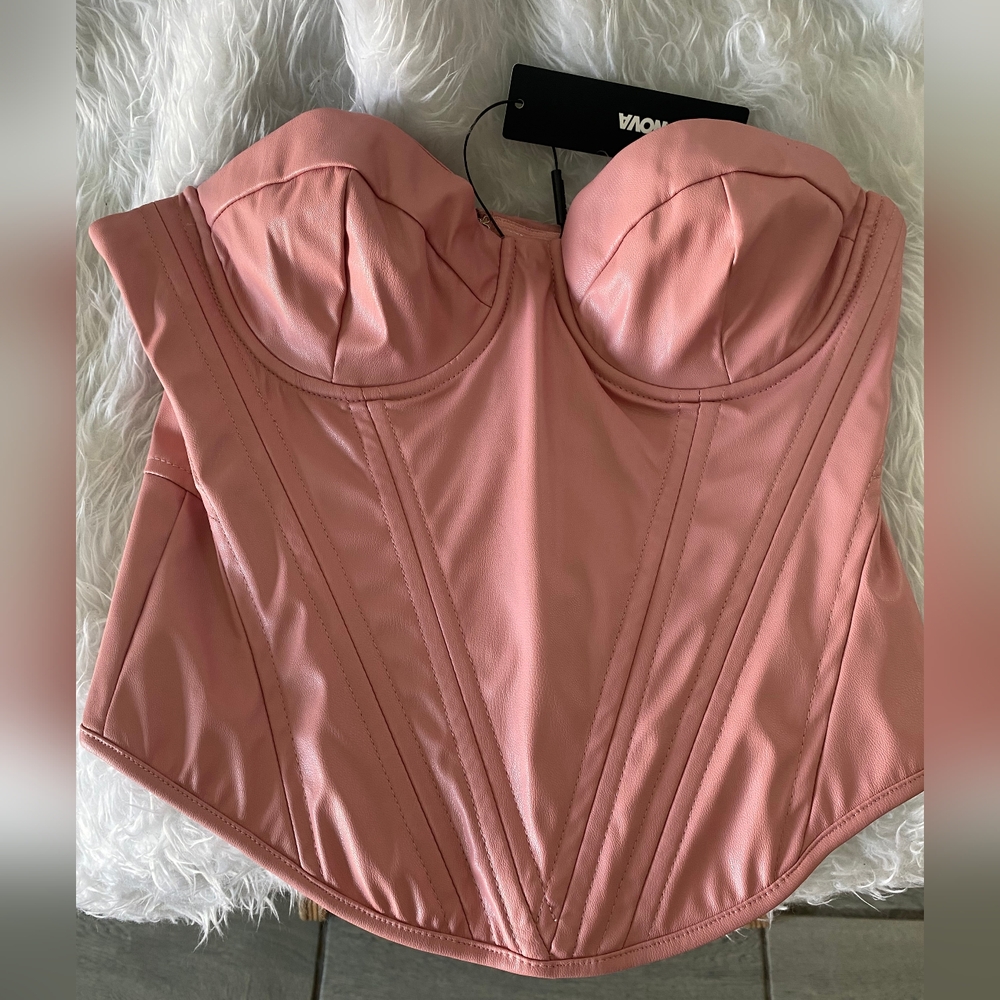 NWT Fashion Nova Blush‎ Pink Top